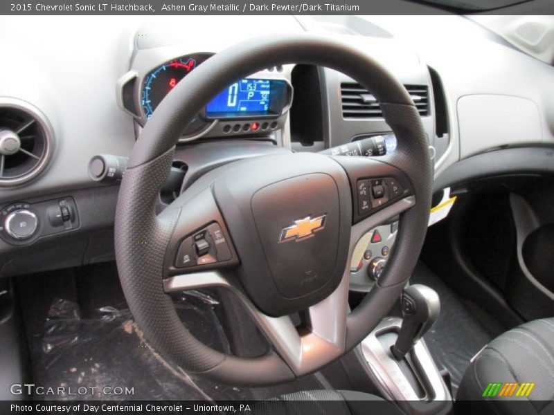 Ashen Gray Metallic / Dark Pewter/Dark Titanium 2015 Chevrolet Sonic LT Hatchback