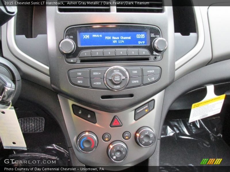 Ashen Gray Metallic / Dark Pewter/Dark Titanium 2015 Chevrolet Sonic LT Hatchback