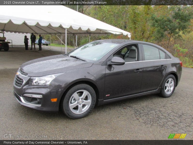 Tungsten Metallic / Jet Black/Medium Titanium 2015 Chevrolet Cruze LT