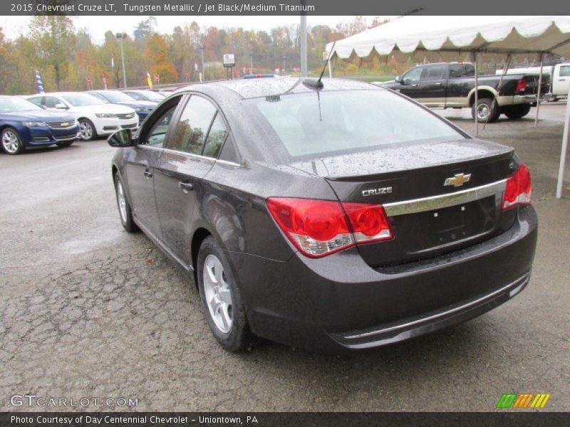 Tungsten Metallic / Jet Black/Medium Titanium 2015 Chevrolet Cruze LT