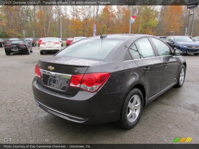 Tungsten Metallic / Jet Black/Medium Titanium 2015 Chevrolet Cruze LT