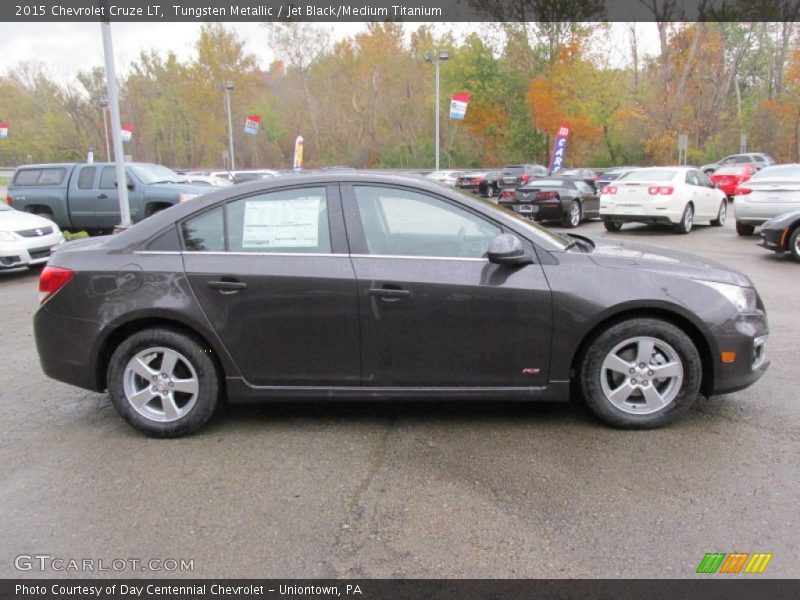 Tungsten Metallic / Jet Black/Medium Titanium 2015 Chevrolet Cruze LT