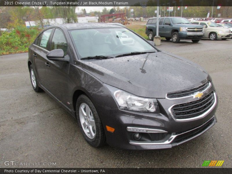 Tungsten Metallic / Jet Black/Medium Titanium 2015 Chevrolet Cruze LT