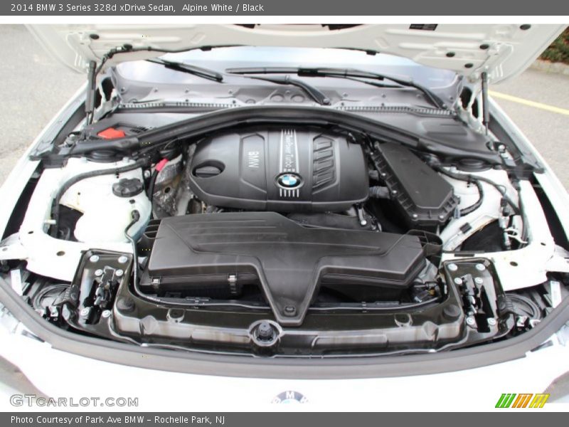 Alpine White / Black 2014 BMW 3 Series 328d xDrive Sedan