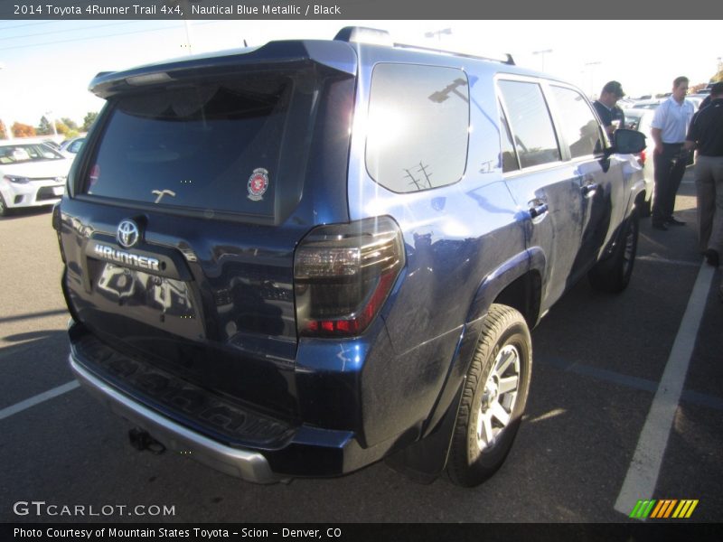 Nautical Blue Metallic / Black 2014 Toyota 4Runner Trail 4x4