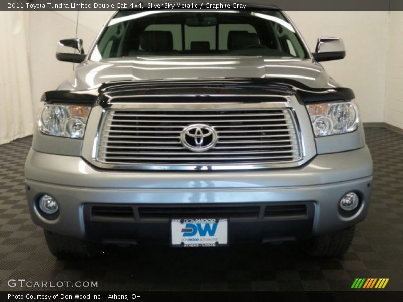 Silver Sky Metallic / Graphite Gray 2011 Toyota Tundra Limited Double Cab 4x4