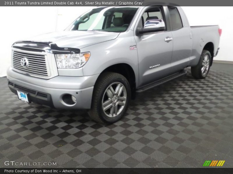Silver Sky Metallic / Graphite Gray 2011 Toyota Tundra Limited Double Cab 4x4