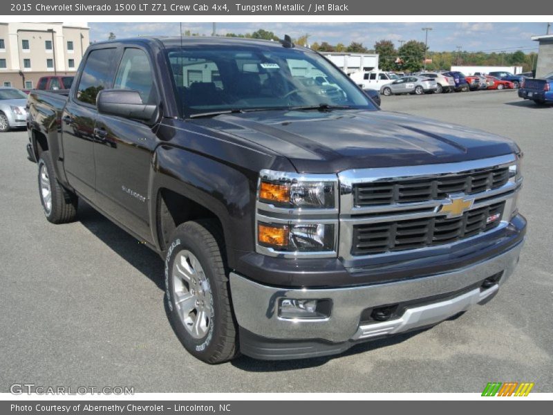 Tungsten Metallic / Jet Black 2015 Chevrolet Silverado 1500 LT Z71 Crew Cab 4x4