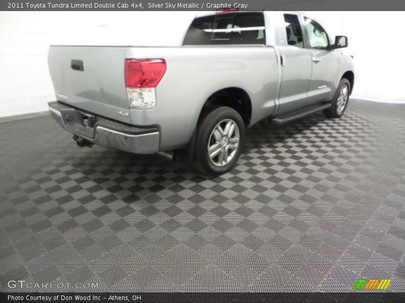 Silver Sky Metallic / Graphite Gray 2011 Toyota Tundra Limited Double Cab 4x4