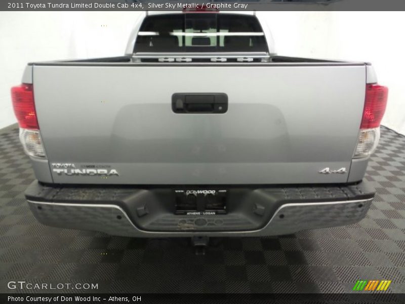 Silver Sky Metallic / Graphite Gray 2011 Toyota Tundra Limited Double Cab 4x4