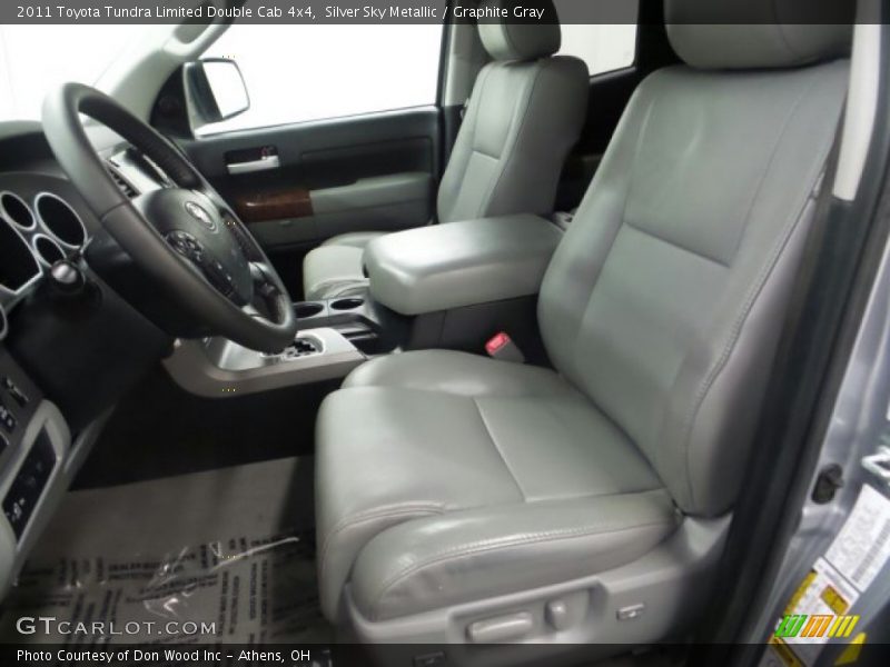 Silver Sky Metallic / Graphite Gray 2011 Toyota Tundra Limited Double Cab 4x4