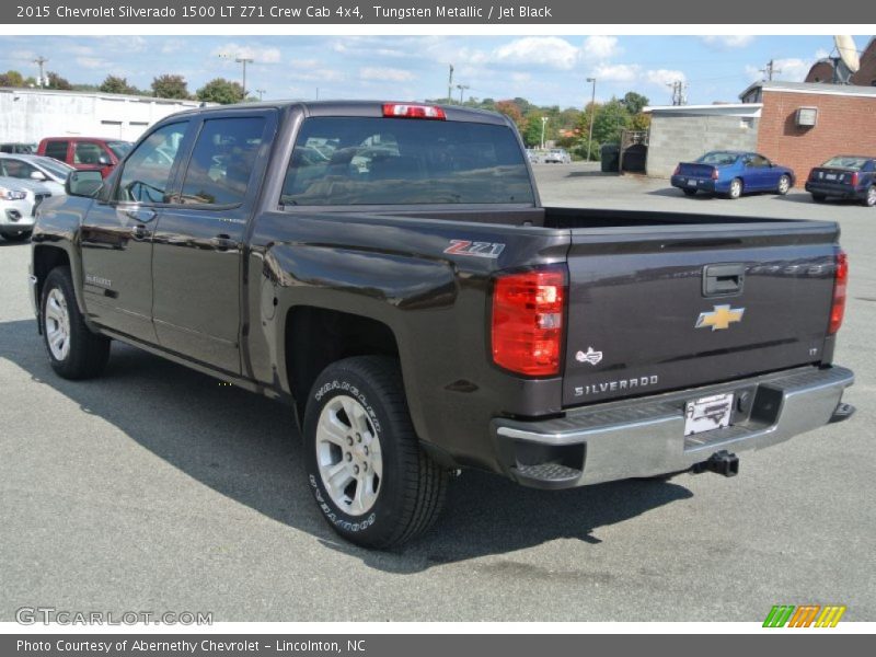 Tungsten Metallic / Jet Black 2015 Chevrolet Silverado 1500 LT Z71 Crew Cab 4x4