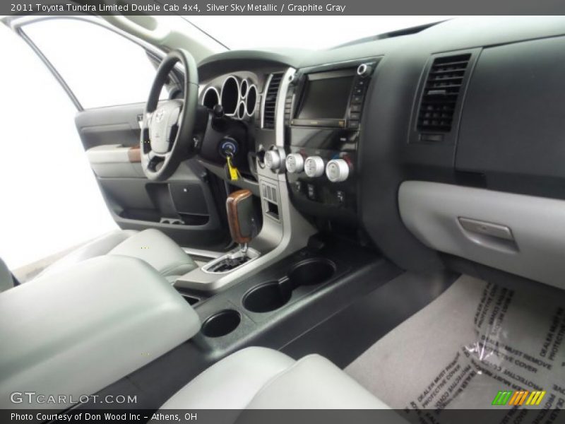 Silver Sky Metallic / Graphite Gray 2011 Toyota Tundra Limited Double Cab 4x4