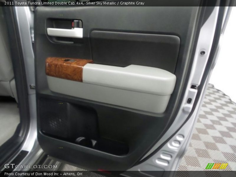 Silver Sky Metallic / Graphite Gray 2011 Toyota Tundra Limited Double Cab 4x4