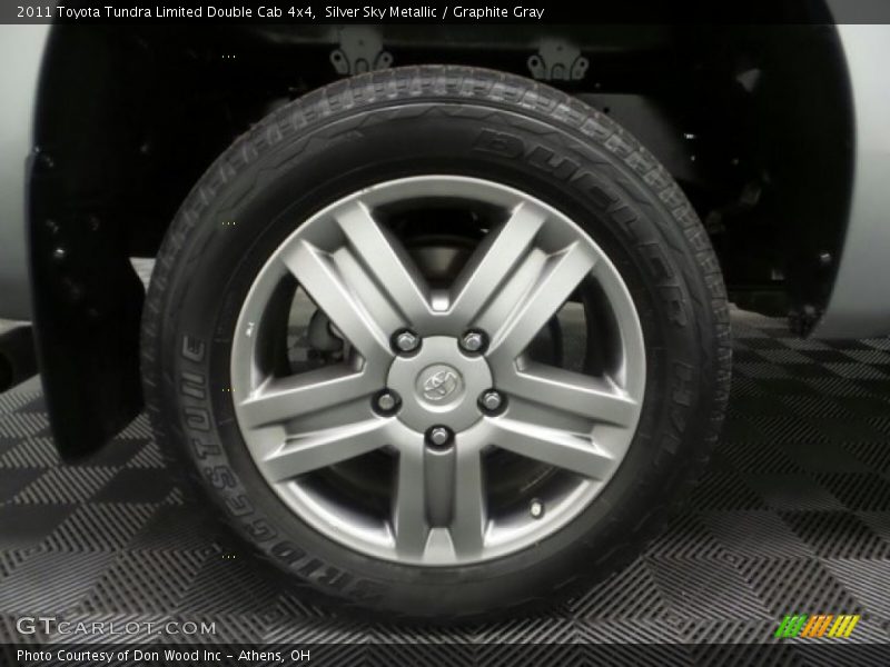 Silver Sky Metallic / Graphite Gray 2011 Toyota Tundra Limited Double Cab 4x4