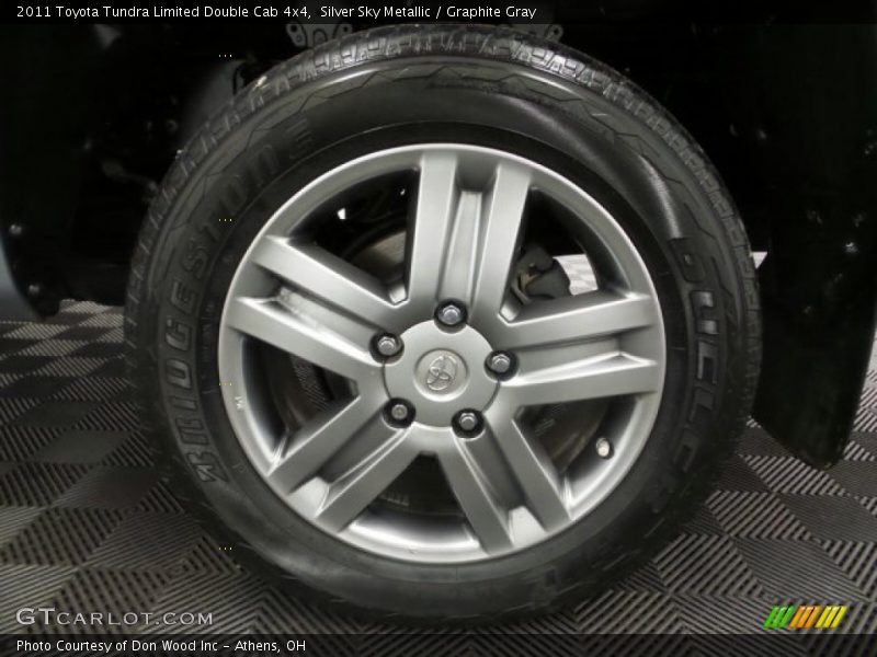 Silver Sky Metallic / Graphite Gray 2011 Toyota Tundra Limited Double Cab 4x4
