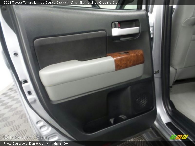 Silver Sky Metallic / Graphite Gray 2011 Toyota Tundra Limited Double Cab 4x4