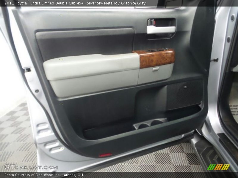 Silver Sky Metallic / Graphite Gray 2011 Toyota Tundra Limited Double Cab 4x4