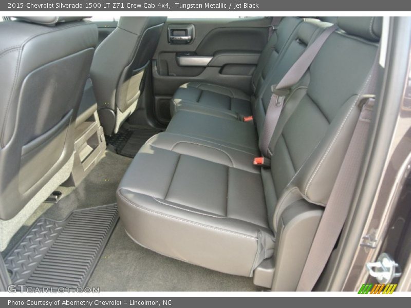 Rear Seat of 2015 Silverado 1500 LT Z71 Crew Cab 4x4