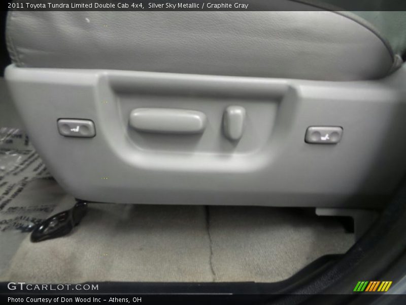 Silver Sky Metallic / Graphite Gray 2011 Toyota Tundra Limited Double Cab 4x4