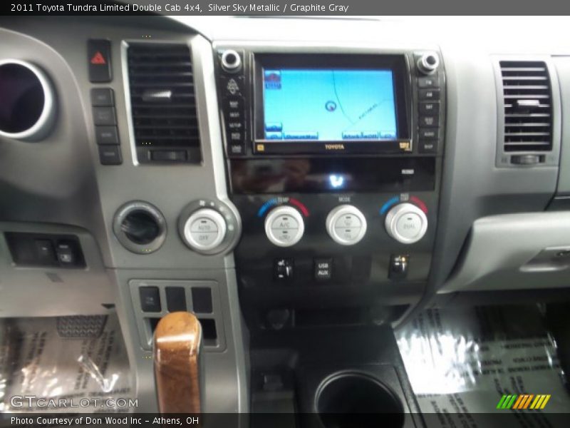 Silver Sky Metallic / Graphite Gray 2011 Toyota Tundra Limited Double Cab 4x4