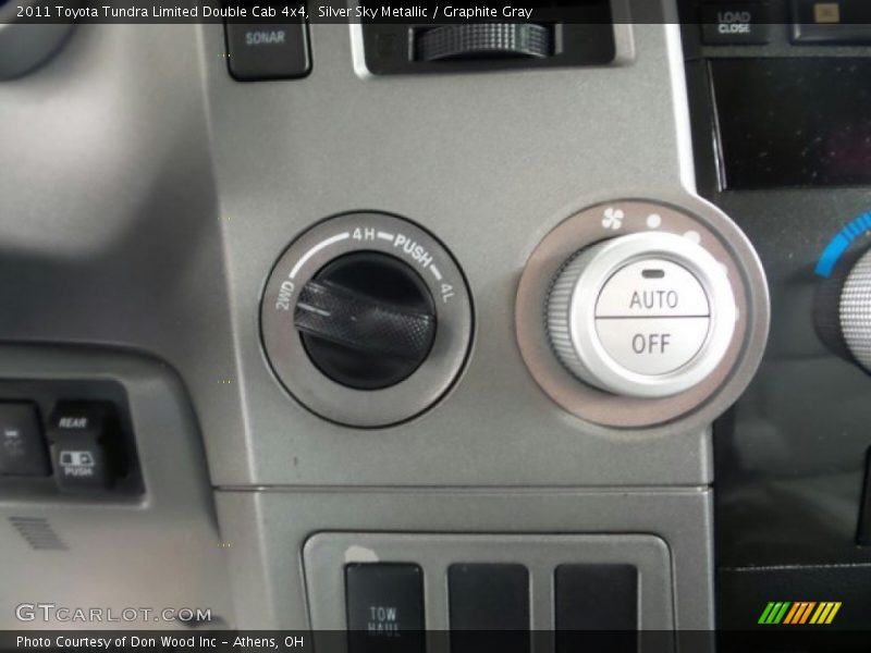 Silver Sky Metallic / Graphite Gray 2011 Toyota Tundra Limited Double Cab 4x4
