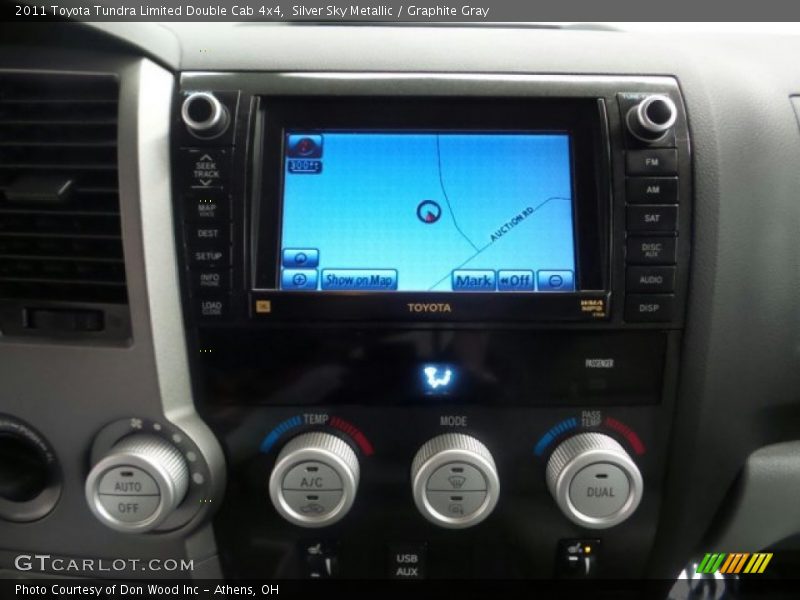 Silver Sky Metallic / Graphite Gray 2011 Toyota Tundra Limited Double Cab 4x4