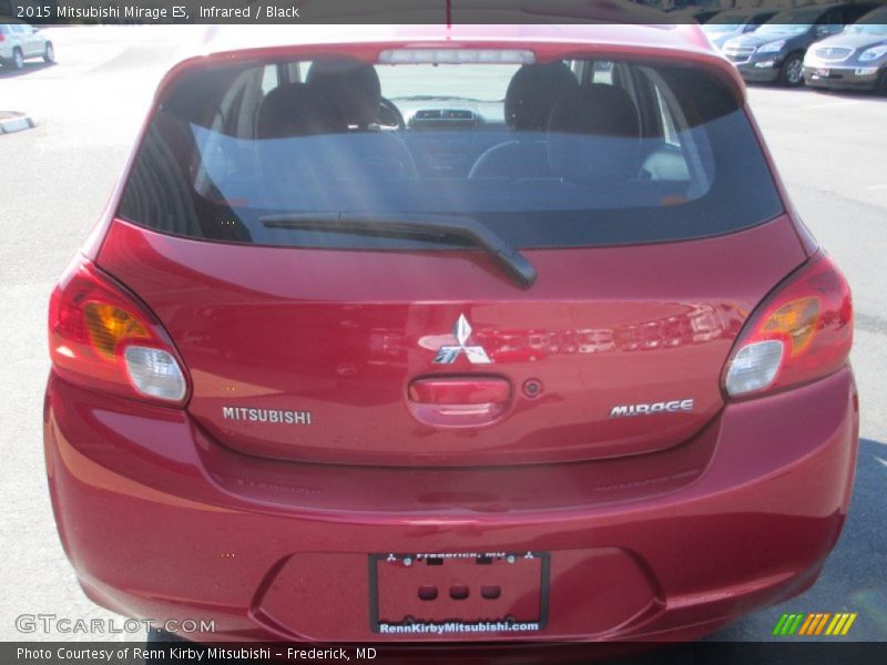 Infrared / Black 2015 Mitsubishi Mirage ES