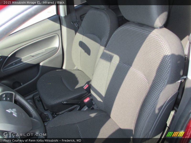 Infrared / Black 2015 Mitsubishi Mirage ES