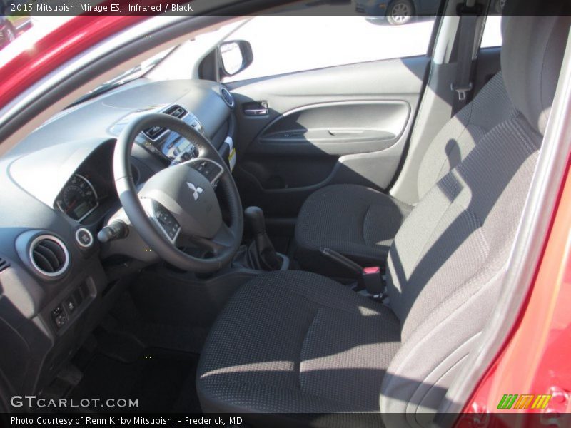 Infrared / Black 2015 Mitsubishi Mirage ES