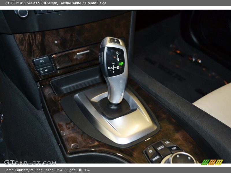 Alpine White / Cream Beige 2010 BMW 5 Series 528i Sedan