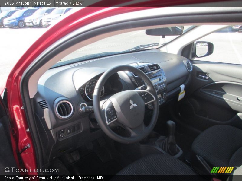 Infrared / Black 2015 Mitsubishi Mirage ES