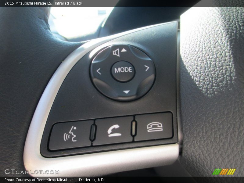 Infrared / Black 2015 Mitsubishi Mirage ES