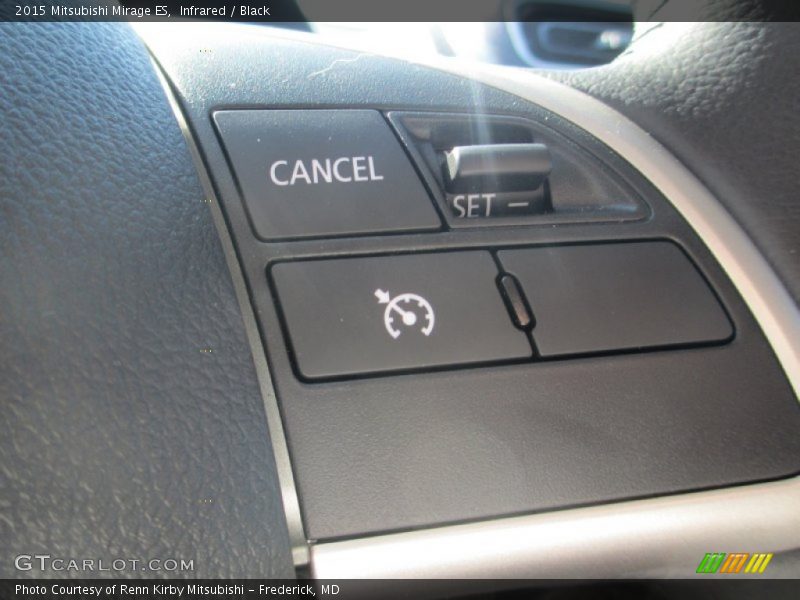 Infrared / Black 2015 Mitsubishi Mirage ES