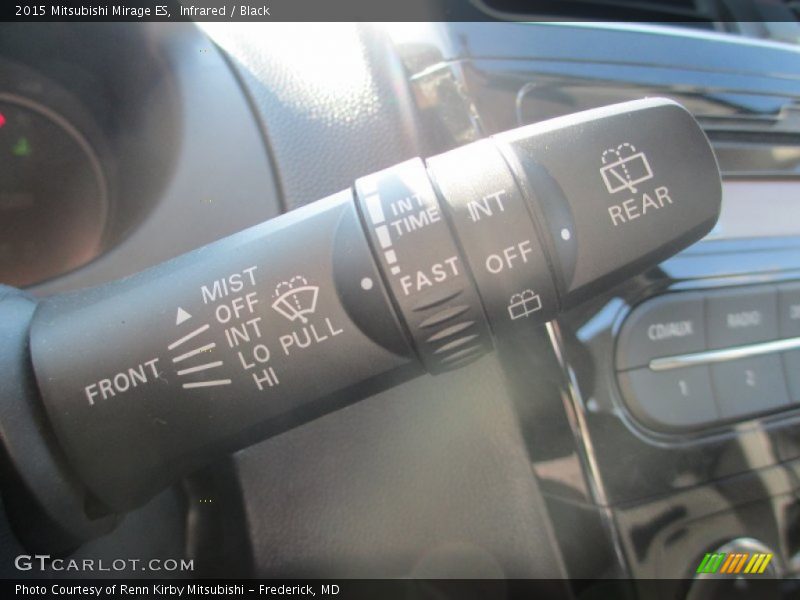 Infrared / Black 2015 Mitsubishi Mirage ES
