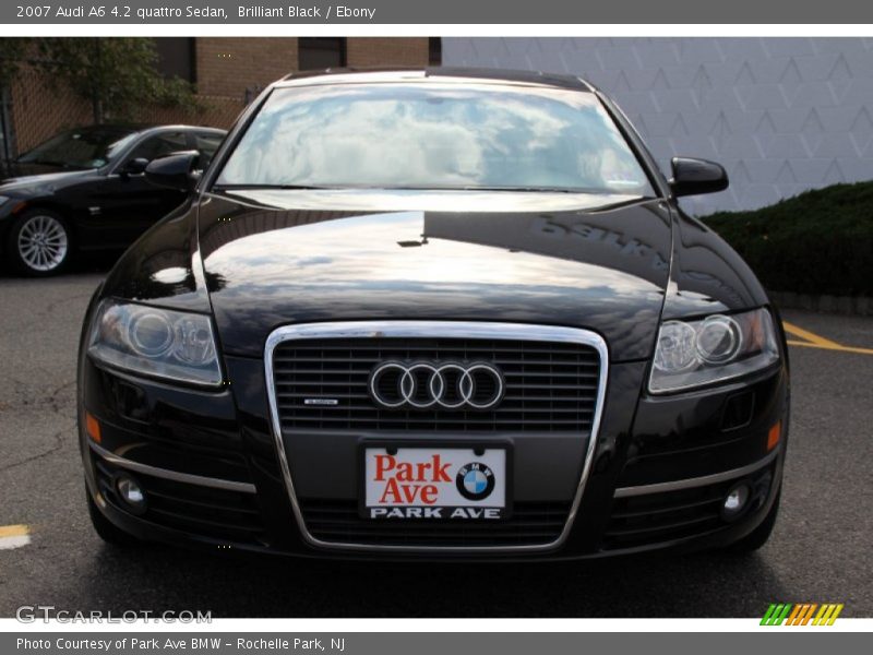 Brilliant Black / Ebony 2007 Audi A6 4.2 quattro Sedan
