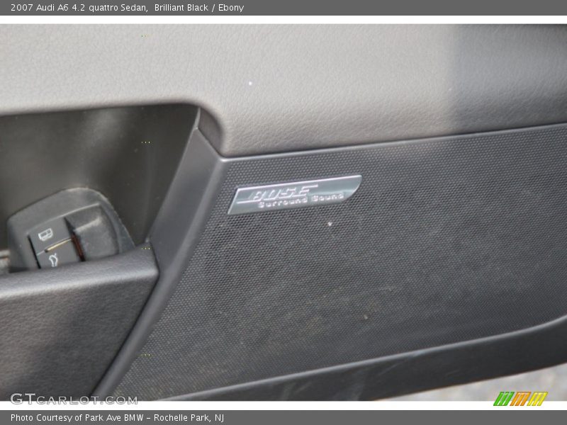 Brilliant Black / Ebony 2007 Audi A6 4.2 quattro Sedan