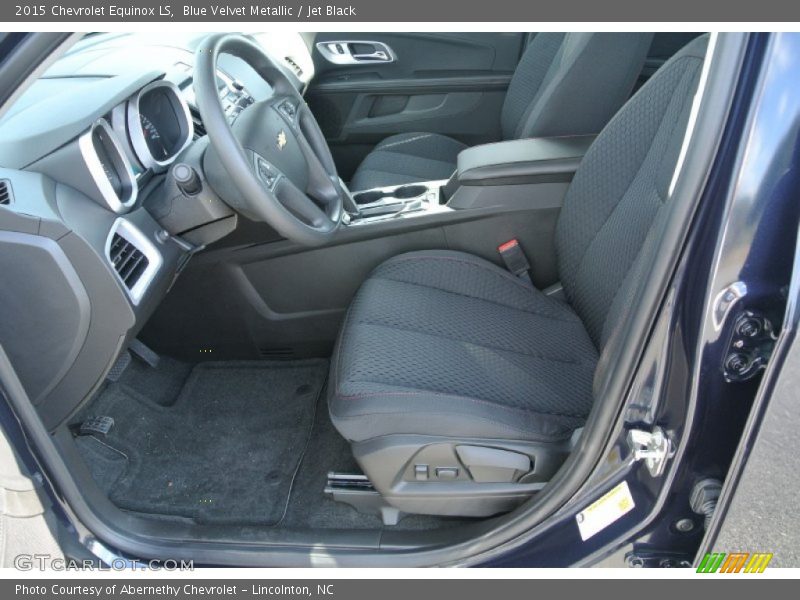 Blue Velvet Metallic / Jet Black 2015 Chevrolet Equinox LS