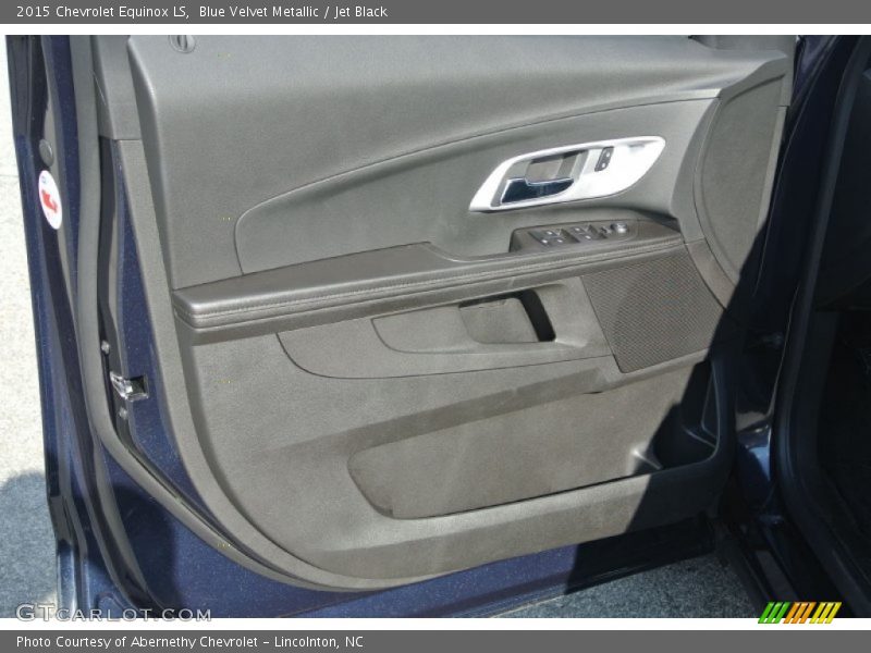 Blue Velvet Metallic / Jet Black 2015 Chevrolet Equinox LS