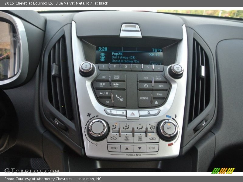 Blue Velvet Metallic / Jet Black 2015 Chevrolet Equinox LS
