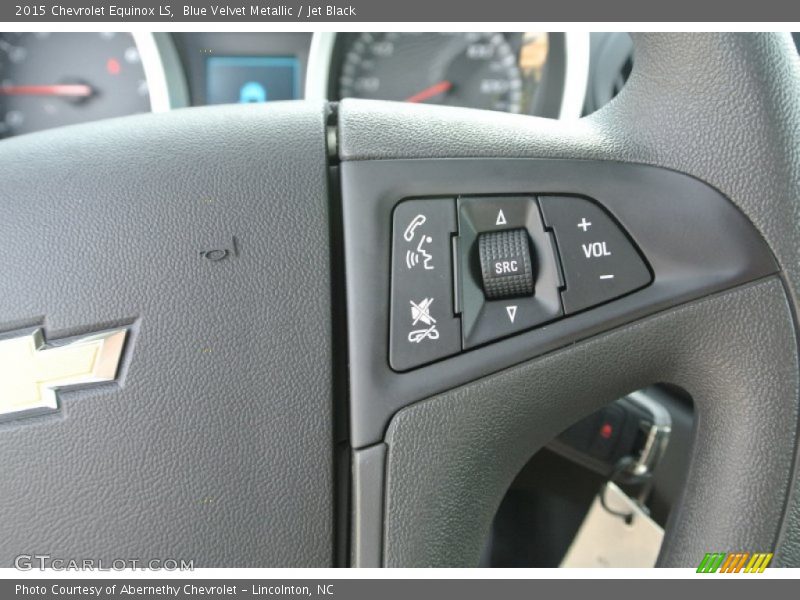 Blue Velvet Metallic / Jet Black 2015 Chevrolet Equinox LS