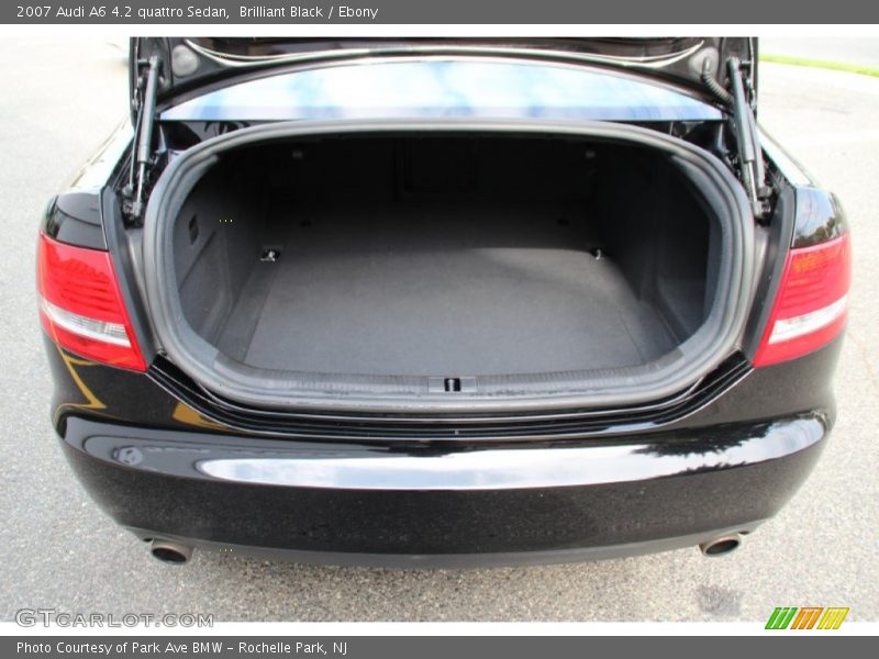 Brilliant Black / Ebony 2007 Audi A6 4.2 quattro Sedan