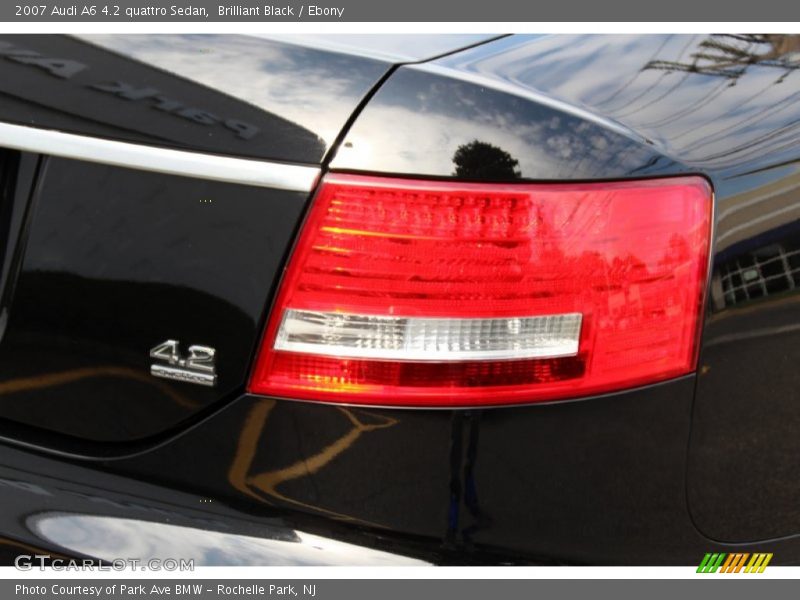 Brilliant Black / Ebony 2007 Audi A6 4.2 quattro Sedan