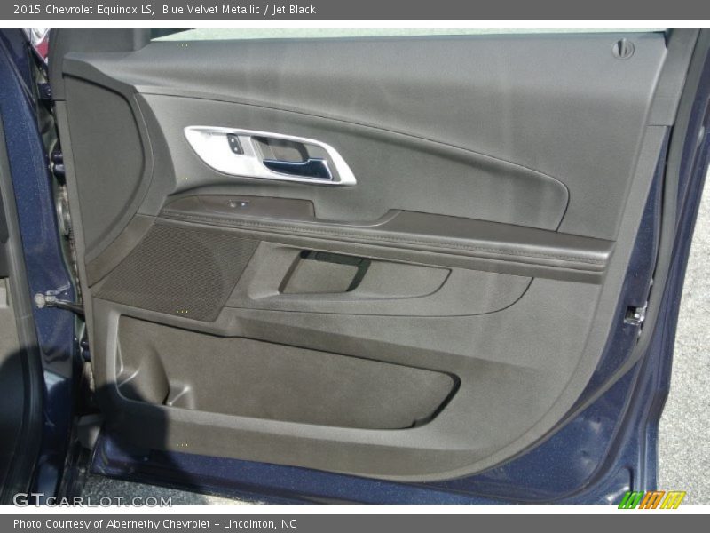 Blue Velvet Metallic / Jet Black 2015 Chevrolet Equinox LS