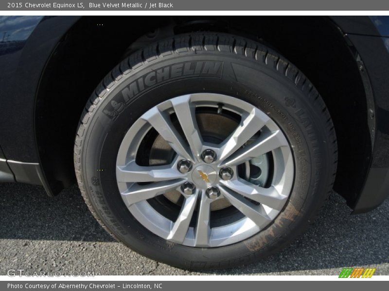 Blue Velvet Metallic / Jet Black 2015 Chevrolet Equinox LS