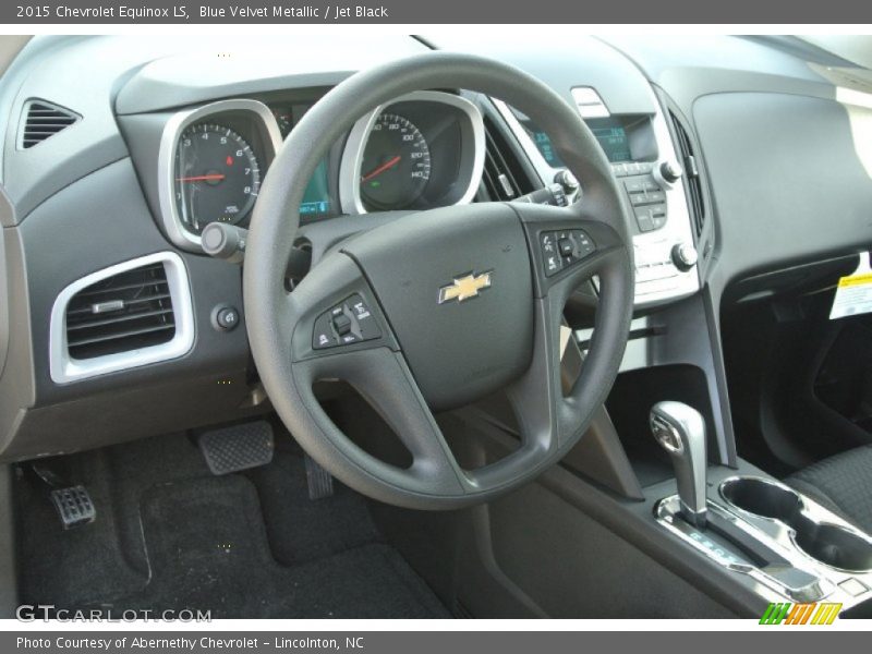 Blue Velvet Metallic / Jet Black 2015 Chevrolet Equinox LS