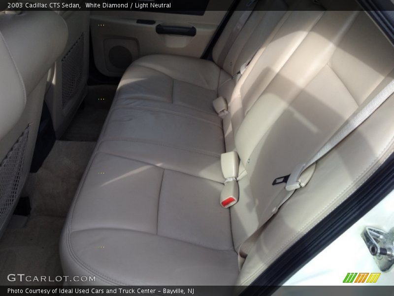 White Diamond / Light Neutral 2003 Cadillac CTS Sedan