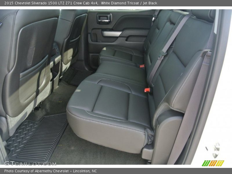 White Diamond Tricoat / Jet Black 2015 Chevrolet Silverado 1500 LTZ Z71 Crew Cab 4x4