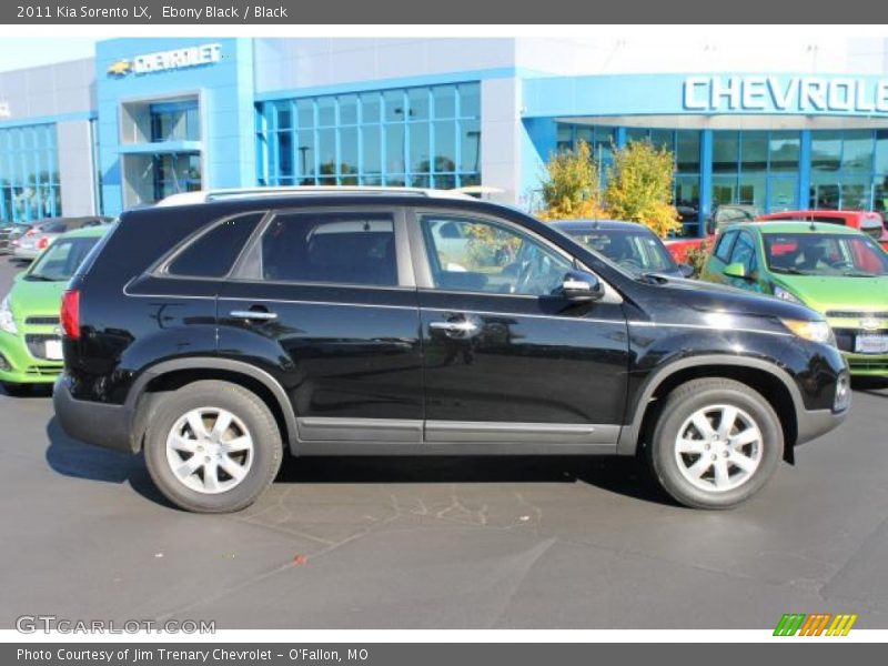 Ebony Black / Black 2011 Kia Sorento LX