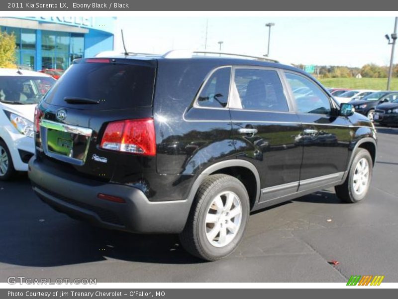 Ebony Black / Black 2011 Kia Sorento LX